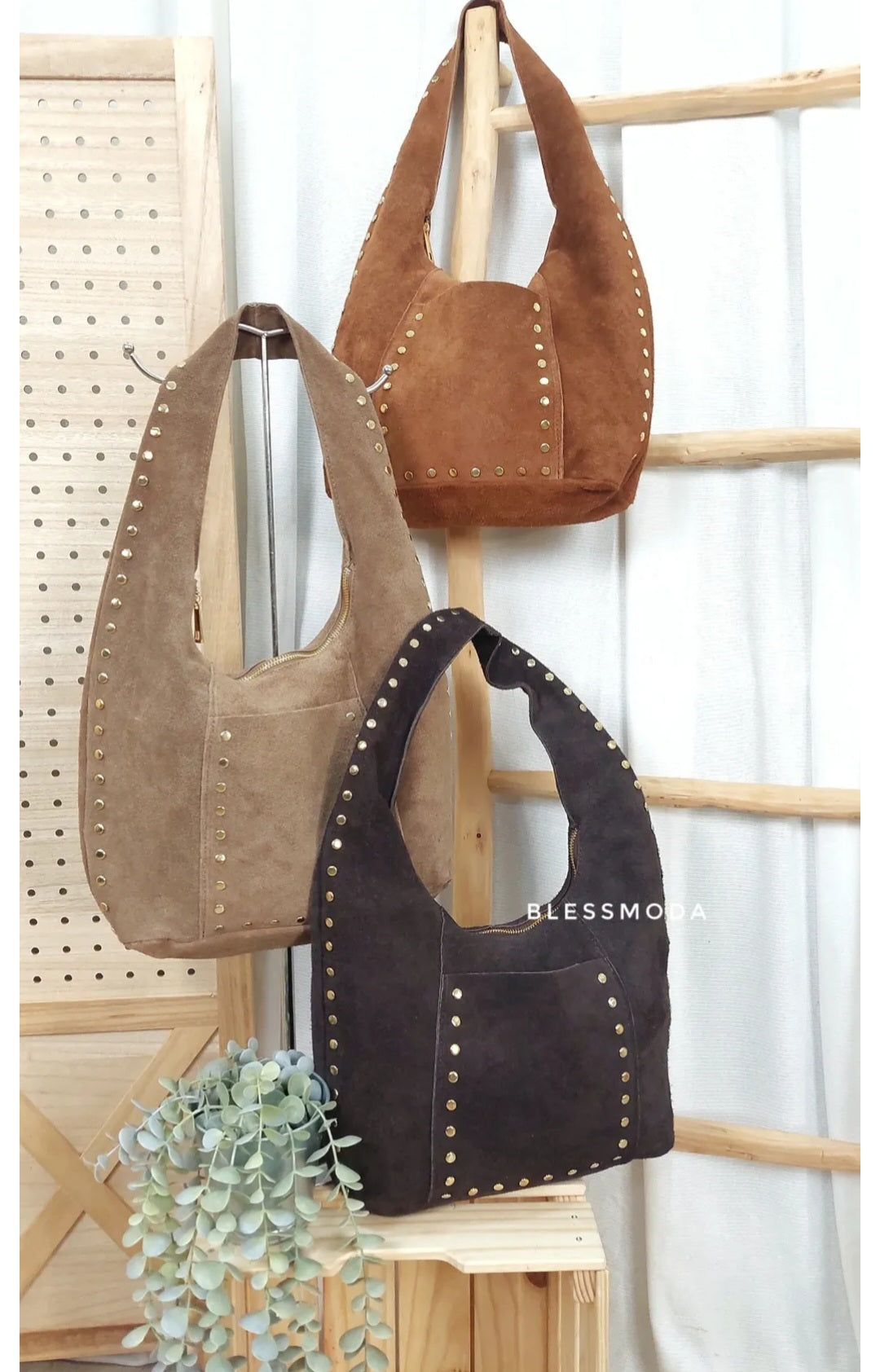 Bag Learher Tachas